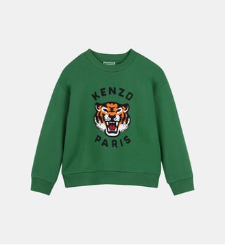 Sweat à manches longues - Kenzo Kids - Fougère