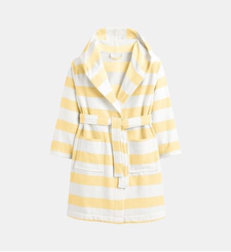 Peignoir bébé et enfant capuche - La Redoute Interieurs - Rayé jaune