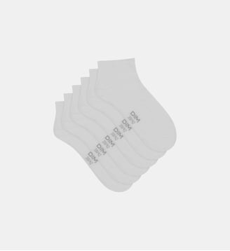 Lot de 3 paires de chaussettes Coton - Dim - Blanc
