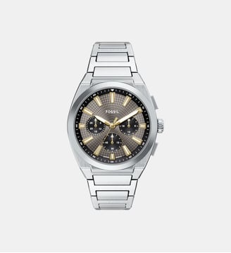 Montre Everett Gris FS6128 - Fossil - Argenté