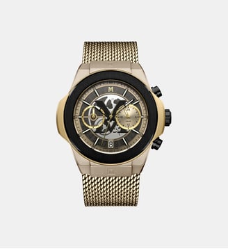 Montre Origine Noir, Doré MOW1307 - Montignac - Doré