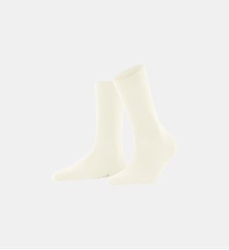 Chaussettes Softmerino Laine Vierge - Falke - Blanc cassé