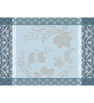 Set de table enduit Manor Lane - Le Jacquard Francais - Lupin