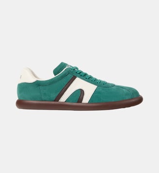 Baskets Pelotas Soller cuir - Camper - Vert foncé