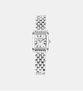 Montre Art déco Blanc 17438AP08B - Herbelin - Argenté