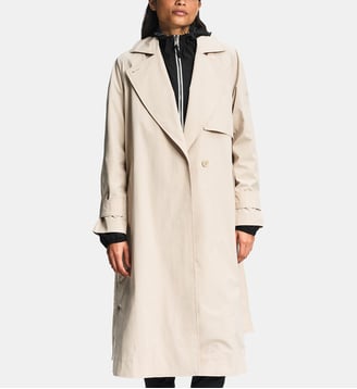 Trench-coat en technologie MTD - Aigle - Beige et marron