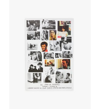 Poster jean-luc godard - Agnès b. - Multicolore