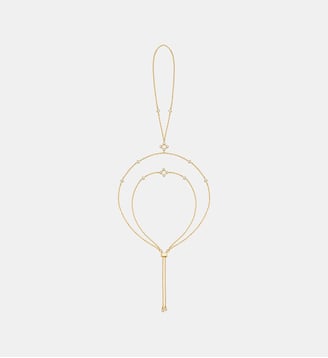 Gypsy chaine de main en or blanc Djula