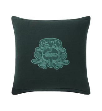 Housse de coussin en coton - Lacoste Home - Vert