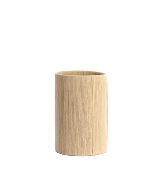 Abat-jour cylindrique Medan - Crème - 20x20x30cm - Light & Living - Crème