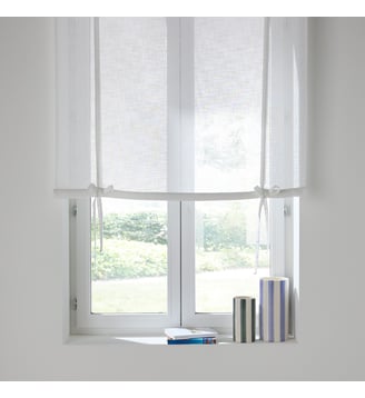 Store enroulable polyester - La Redoute Interieurs - Blanc