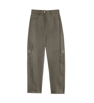 PANTALON uni PAZY - La Petite Etoile - Kaki