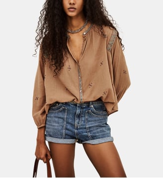 BLOUSE DALILA - Ba&sh - Sable