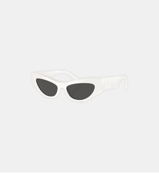 Lunettes de soleil Œil de chat DG4450 - Dolce & Gabbana - Gris foncé