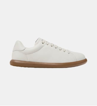Baskets Pelotas Soller cuir - Camper - Blanc