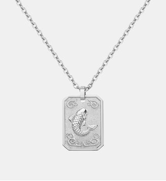 Collier Zodiaque Poisson Argent en Acier 316L - Phebus - Acier