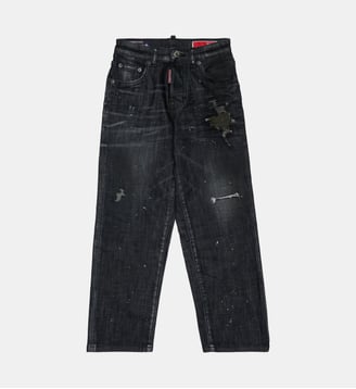 Jeans coupe décontractée - Dsquared2 - Denim noir