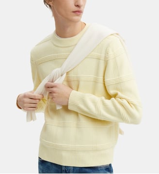 Pull col rond ottoman - Bompard - Zeste