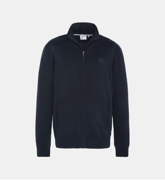 Cardigan zippé - Schott - Marine
