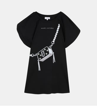 Robe manches courtes - Marc Jacobs Kids - Black