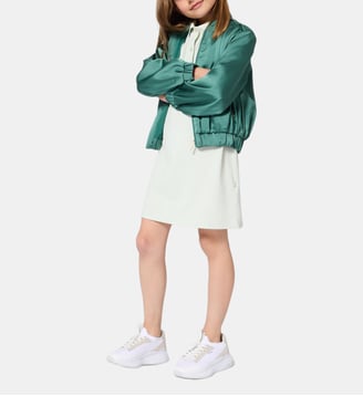 Sweat zippé à capuche - BOSS Kidswear - Vert sapin