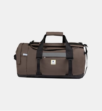 Sac weekend en nylon - Faguo - Chocolat