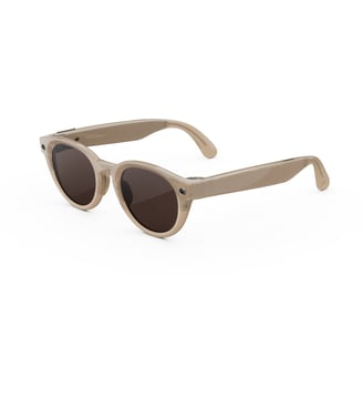 Lunettes connectées Glasses Nova Standard Grès verres chocolat Meta