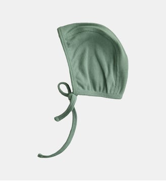 Bonnet de naissance - Mushie - Vert