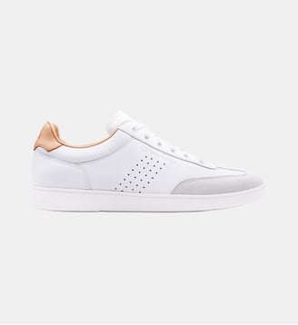 Sneakers cuir TOM - Finsbury - Blanc