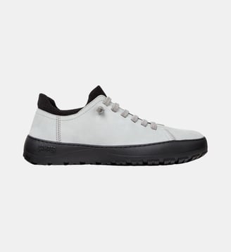 Baskets Peu Serra cuir - Camper - Gris pastel