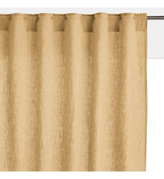 Rideau radiateur lin lavé pattes cachées La Redoute Interieurs