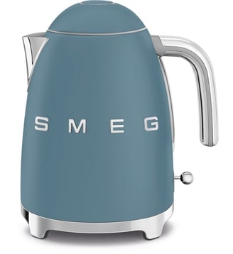 Bouilloire KLF03SBMEU bleu orage - Smeg - Blanc
