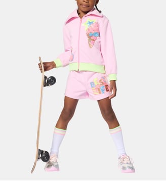 Sweat zippé à capuche - Billieblush - Nosegay