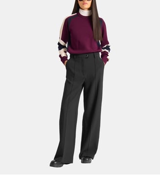 Pantalon noaleri coupe ample - Fusalp - Noir
