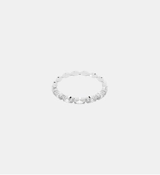 Bague Vittore, Taille marquise, Blanche, Métal rhodié - Swarovski - Argent