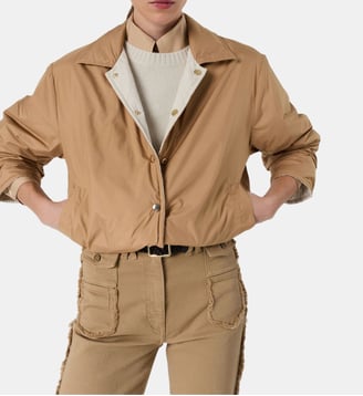 Veste matelassée réversible - PHEONA - Gerard Darel - Naturel