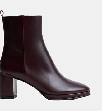 Bottines Dibrina en cuir - Jonak - Bordeaux