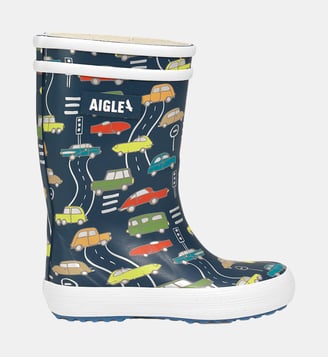 Bottes de pluie Lolly Pop Play2 cars - Aigle - Multicolore