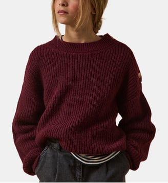 Pull élégant - Cyrillus - Bordeaux