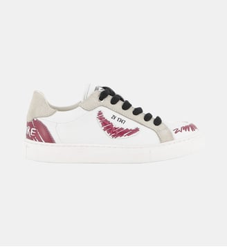 Baskets basse à lacets - Zadig&Voltaire Kids - Blanc