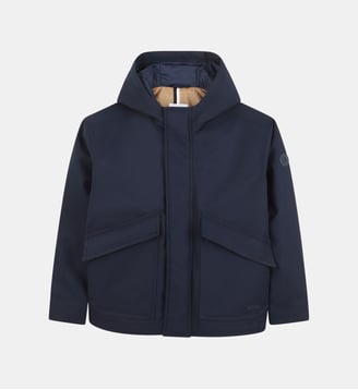 Veste à capuche - BOSS Kidswear - Bleu cargo