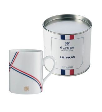 Mug 30 Cl Ruban - Degrenne Elysee - Degrenne - Blanc