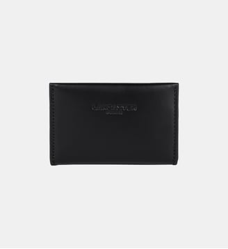 Porte-cartes Paris  en cuir - Lancaster - Noir