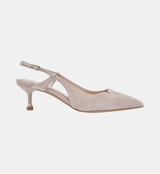 Slingbacks en daim - Liu Jo - Blanc