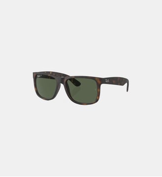 Lunettes de soleil Carré RB4165 Justin Classic - Ray Ban - Marron gris