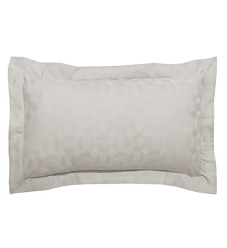 Taie décorative Palacio - Le Jacquard Francais - Gris perle
