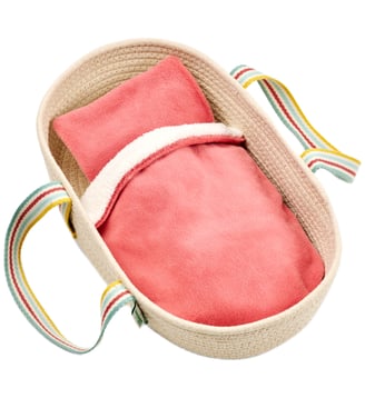 Couffin pour poupée - Lilliputiens - Beige