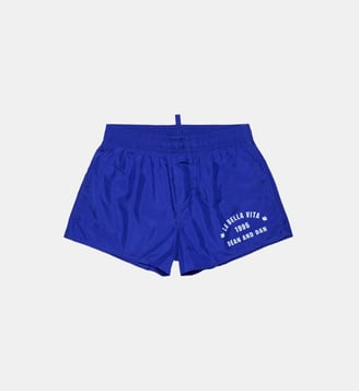 Boxer de bain avec logo - Dsquared2 - Bleu