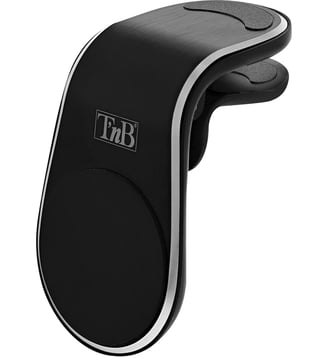 Support smartphone Voiture grille d'aération magnétique - TNB - Noir