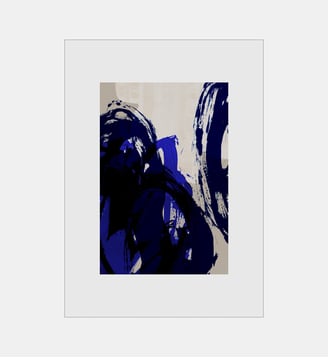 Poster   Abstract Brush Strokes 20 - Mareike Bohmer - Poster & Frame - Multicolore